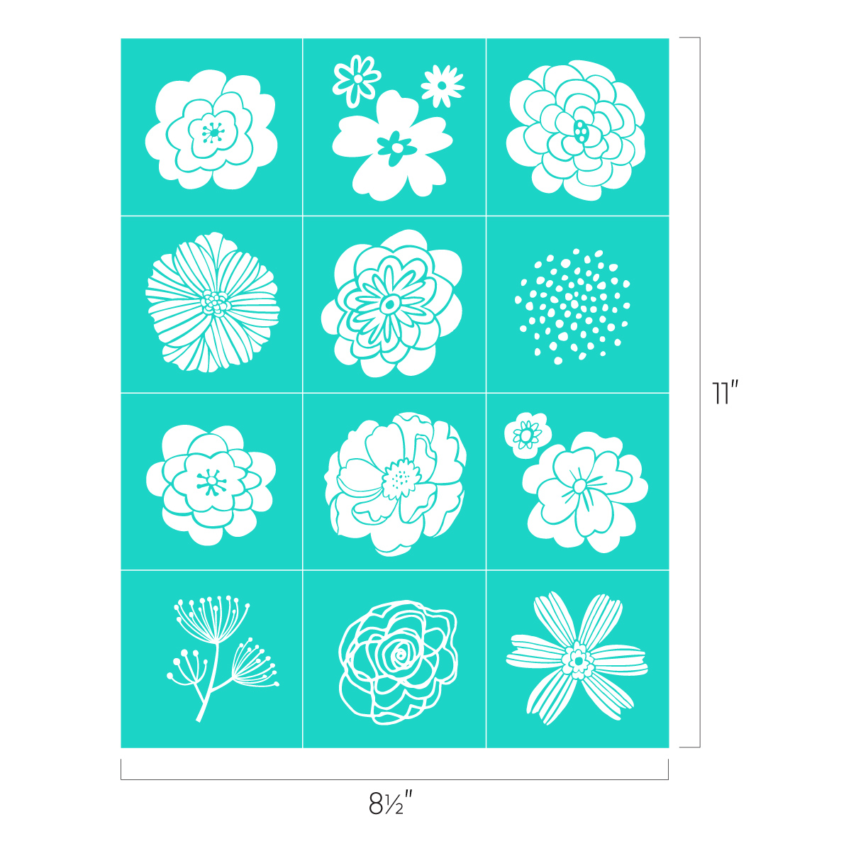 Mini Florals Chalk Couture