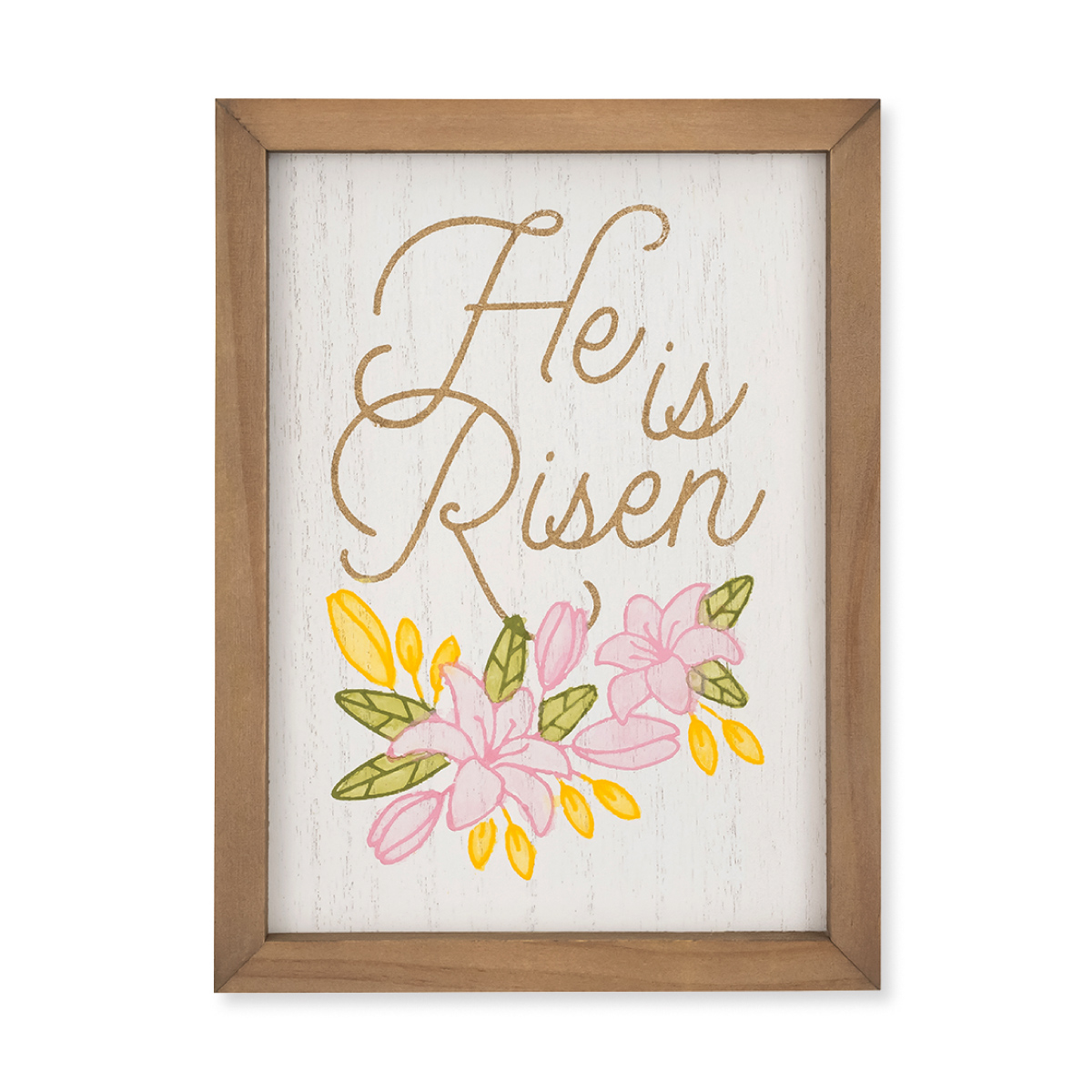 He Is Risen Floral Chalk Couture